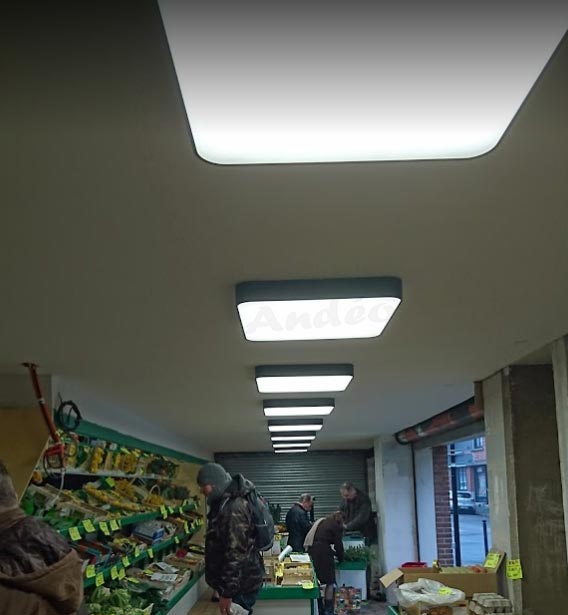 Luminaire Dalle Carrée Led